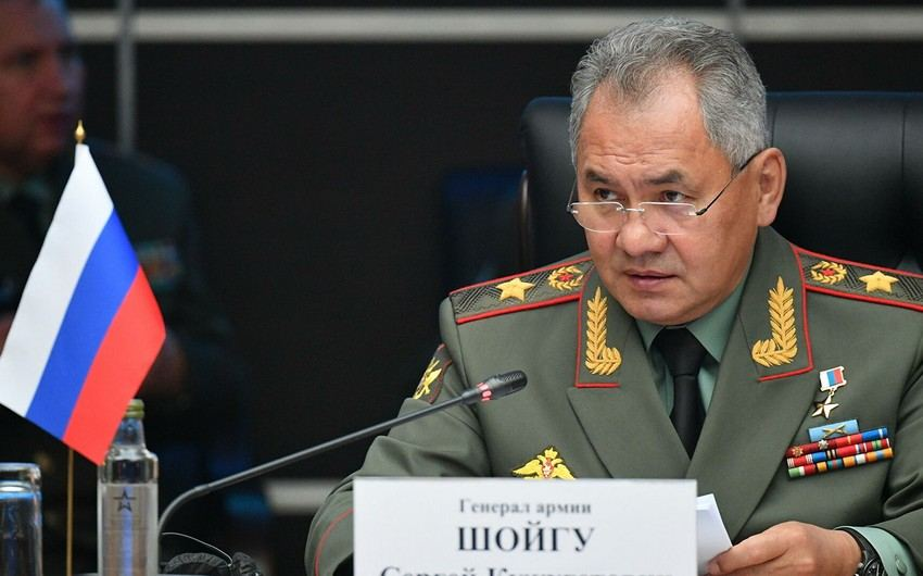 Russian Defense Minister Shoigu