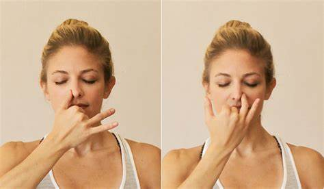 Alternate Nostril Breathing Yoga, yoga for cold relief