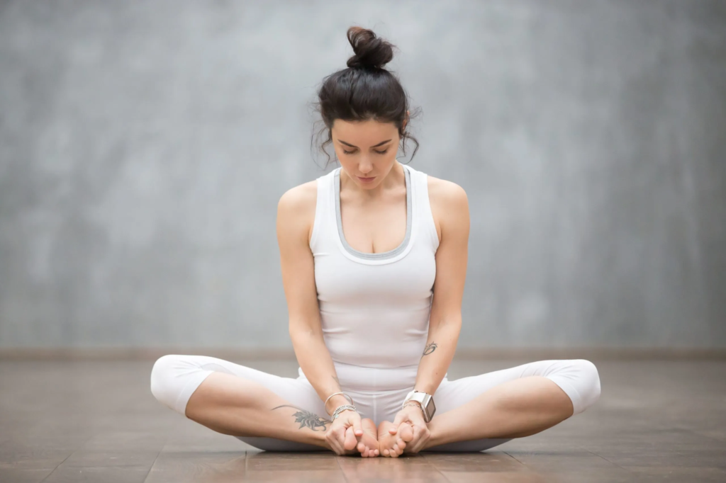 Yoga Cobbler’s Pose (Baddha Konasana)