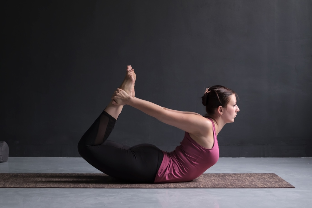 Bow Pose, Yoga Asanas To Reduce Belly Fat