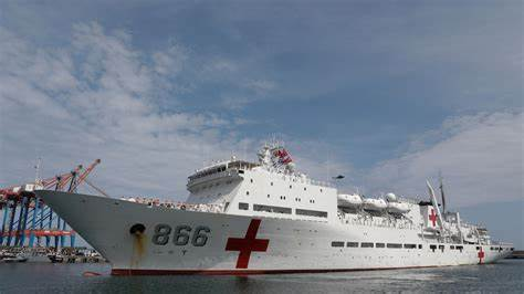 Peace Ark, China military-run hospital ship, Peace Ark mission in the Pacific