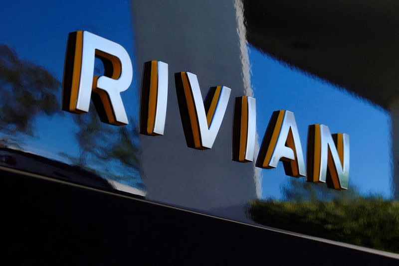 Rivian, Rivian Q2 deliveries, Rivian shares rise Rivian manufacturi