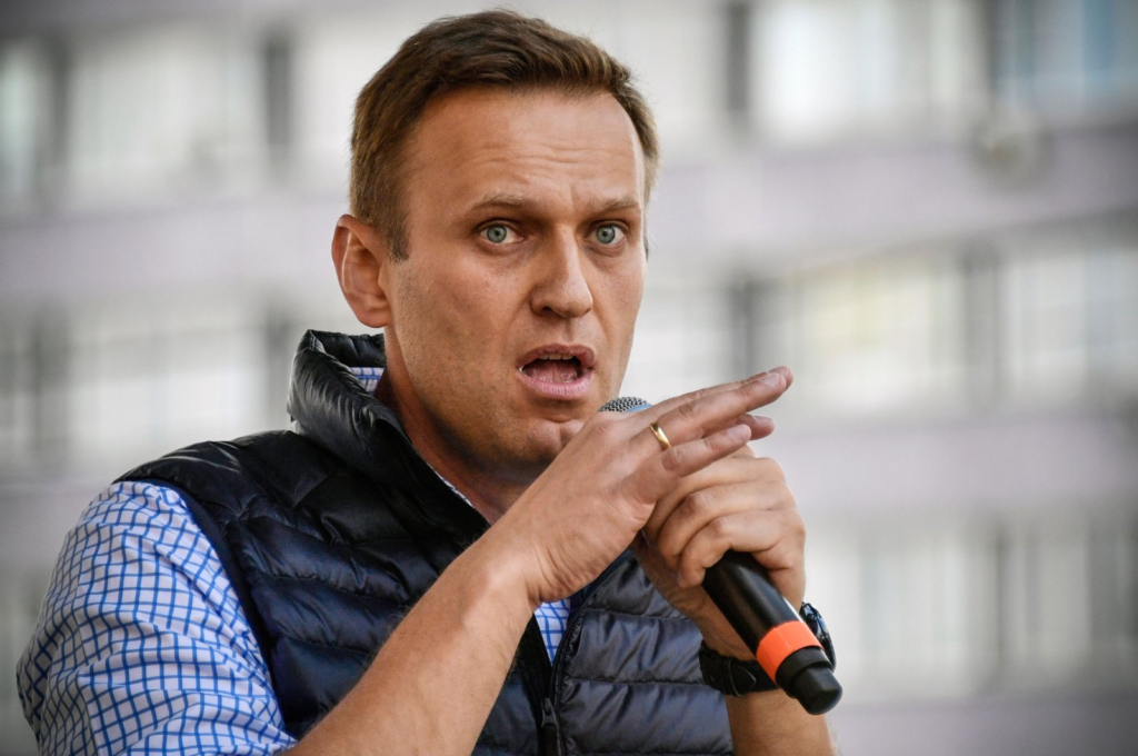 Alexei Navalny, Russian opposition leader