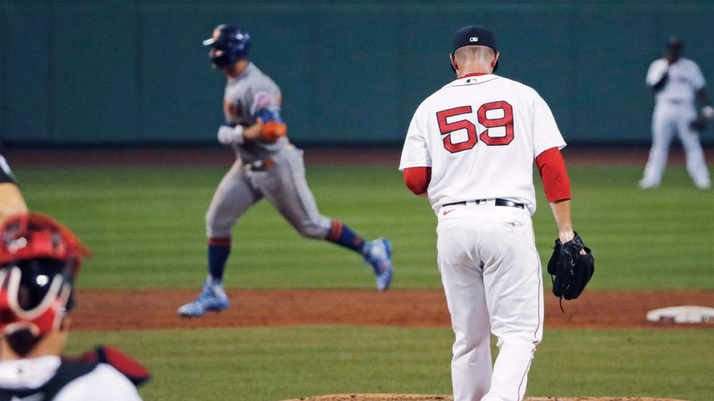 Mets-Red Sox game, Baseball