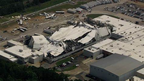 Pfizer tornado damage,  EF3 tornado, Rocky Mount tornado