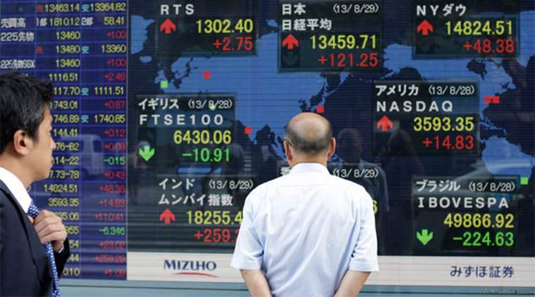 Asia shares, China disinflation, dollar rally