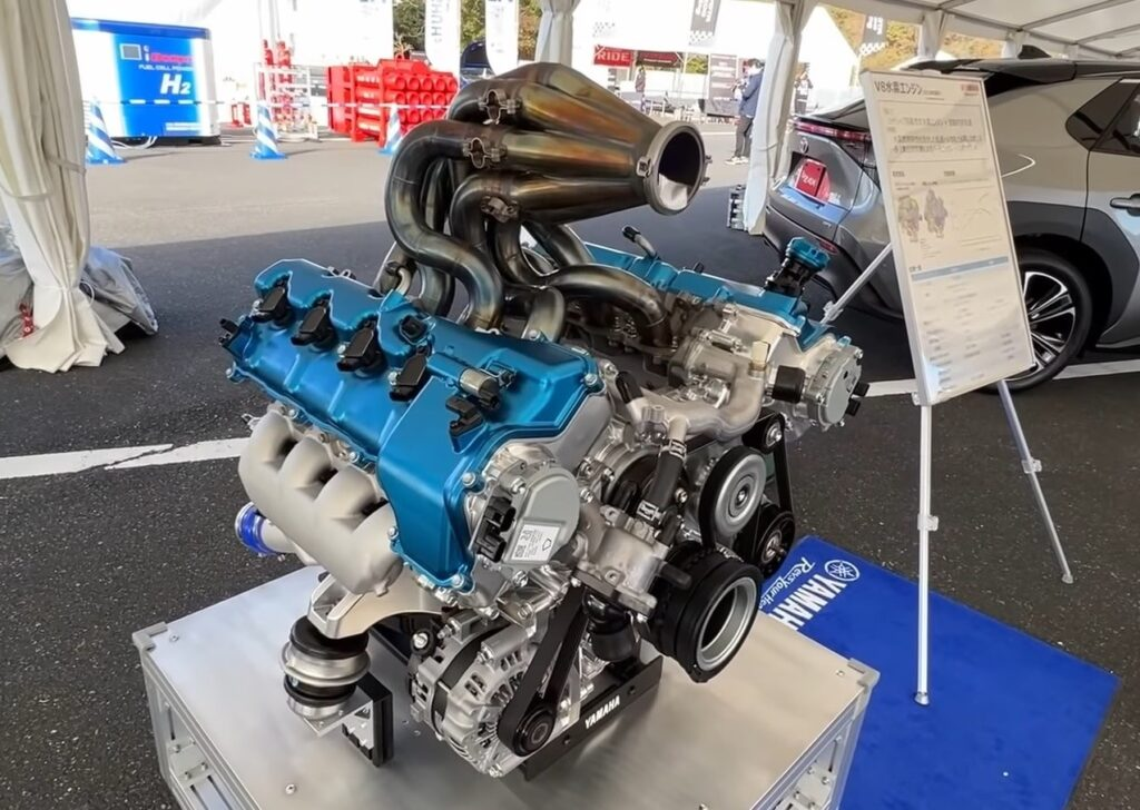 Yamaha, Future of transportation with hydrogen fuel, Hydrogen Engines