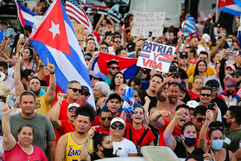 Cuba protests 2021, US-Cuba relations, 